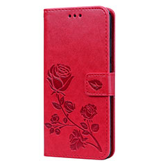 Coque Portefeuille Livre Cuir Etui Clapet L07 pour Huawei Honor 8X Rouge
