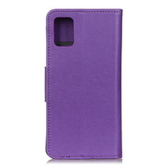 Coque Portefeuille Livre Cuir Etui Clapet L07 pour Huawei Honor Play4T Pro Violet