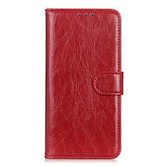 Coque Portefeuille Livre Cuir Etui Clapet L07 pour Huawei Mate 40 Rouge