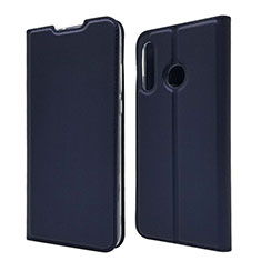 Coque Portefeuille Livre Cuir Etui Clapet L07 pour Huawei P30 Lite New Edition Bleu