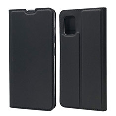 Coque Portefeuille Livre Cuir Etui Clapet L07 pour Samsung Galaxy A71 5G Noir