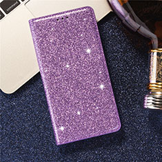 Coque Portefeuille Livre Cuir Etui Clapet L07 pour Samsung Galaxy S20 5G Violet