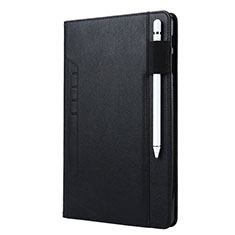 Coque Portefeuille Livre Cuir Etui Clapet L07 pour Samsung Galaxy Tab S6 10.5 SM-T860 Noir