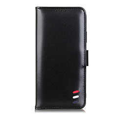 Coque Portefeuille Livre Cuir Etui Clapet L07 pour Xiaomi Mi 10 Lite Noir