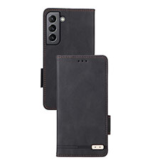 Coque Portefeuille Livre Cuir Etui Clapet L07Z pour Samsung Galaxy S24 5G Noir
