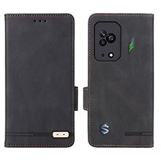 Coque Portefeuille Livre Cuir Etui Clapet L07Z pour Xiaomi Black Shark 5 5G Noir