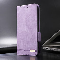 Coque Portefeuille Livre Cuir Etui Clapet L07Z pour Xiaomi Mi 14 5G Violet