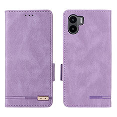 Coque Portefeuille Livre Cuir Etui Clapet L07Z pour Xiaomi Redmi A1 Violet