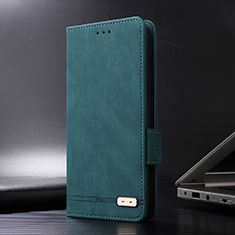 Coque Portefeuille Livre Cuir Etui Clapet L07Z pour Xiaomi Redmi Note 13 Pro+ Plus 5G Vert