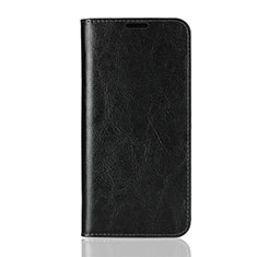 Coque Portefeuille Livre Cuir Etui Clapet L08 pour Huawei Honor V10 Lite Noir