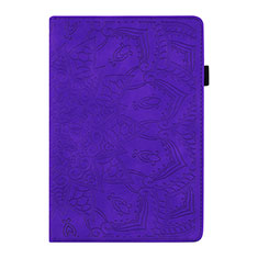 Coque Portefeuille Livre Cuir Etui Clapet L08 pour Huawei MediaPad M6 8.4 Violet