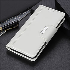 Coque Portefeuille Livre Cuir Etui Clapet L08 pour Huawei Nova 8 5G Blanc