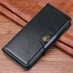 Coque Portefeuille Livre Cuir Etui Clapet L08 pour Huawei P40 Lite Noir