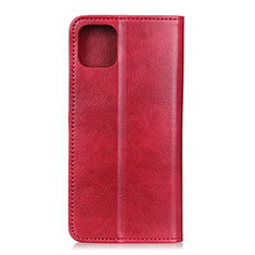 Coque Portefeuille Livre Cuir Etui Clapet L08 pour Samsung Galaxy A71 5G Rouge