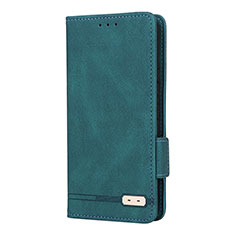 Coque Portefeuille Livre Cuir Etui Clapet L08Z pour Samsung Galaxy S23 5G Vert