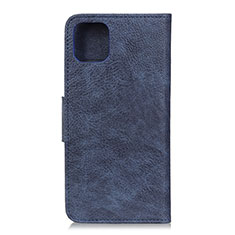 Coque Portefeuille Livre Cuir Etui Clapet L09 pour Huawei Honor 30S Bleu