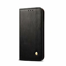 Coque Portefeuille Livre Cuir Etui Clapet L09 pour OnePlus Nord Noir