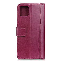 Coque Portefeuille Livre Cuir Etui Clapet L09 pour Samsung Galaxy A71 5G Vin Rouge