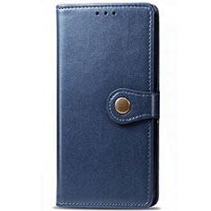 Coque Portefeuille Livre Cuir Etui Clapet L09 pour Samsung Galaxy M21s Bleu