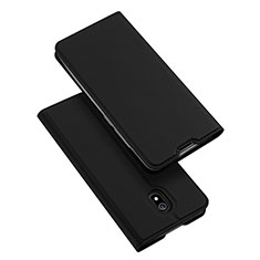 Coque Portefeuille Livre Cuir Etui Clapet L09 pour Xiaomi Redmi 8A Noir