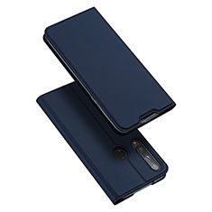Coque Portefeuille Livre Cuir Etui Clapet L10 pour Huawei Honor 9C Bleu