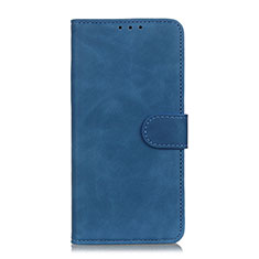 Coque Portefeuille Livre Cuir Etui Clapet L10 pour Oppo A32 Bleu