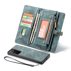 Coque Portefeuille Livre Cuir Etui Clapet L10 pour Samsung Galaxy Note 20 5G Vert