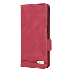 Coque Portefeuille Livre Cuir Etui Clapet L10Z pour Samsung Galaxy M32 5G Rouge