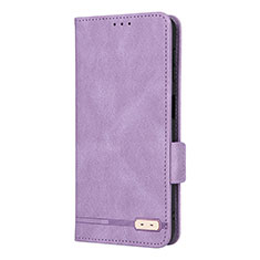 Coque Portefeuille Livre Cuir Etui Clapet L10Z pour Samsung Galaxy M32 5G Violet