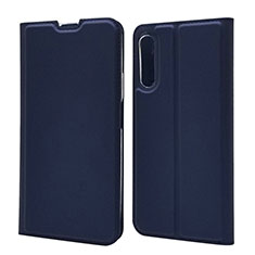 Coque Portefeuille Livre Cuir Etui Clapet L11 pour Huawei Y9s Bleu