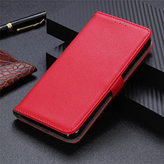 Coque Portefeuille Livre Cuir Etui Clapet L11 pour Realme X7 5G Rouge
