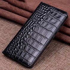 Coque Portefeuille Livre Cuir Etui Clapet L11 pour Xiaomi Mi 10 Noir