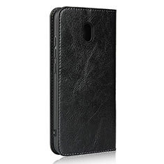 Coque Portefeuille Livre Cuir Etui Clapet L11 pour Xiaomi Redmi 8A Noir