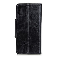 Coque Portefeuille Livre Cuir Etui Clapet L12 pour Samsung Galaxy A71 4G A715 Noir