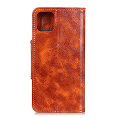 Coque Portefeuille Livre Cuir Etui Clapet L12 pour Samsung Galaxy A71 5G Orange