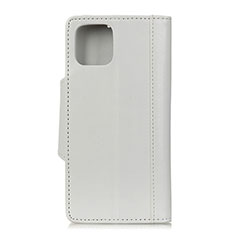 Coque Portefeuille Livre Cuir Etui Clapet L14 pour Huawei Honor 30S Blanc