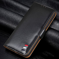 Coque Portefeuille Livre Cuir Etui Clapet L14 pour Huawei Honor 9C Noir