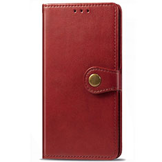 Coque Portefeuille Livre Cuir Etui Clapet L14 pour Huawei Y9s Rouge