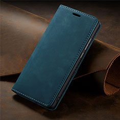 Coque Portefeuille Livre Cuir Etui Clapet L15 pour Samsung Galaxy A71 4G A715 Bleu