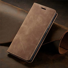 Coque Portefeuille Livre Cuir Etui Clapet L15 pour Samsung Galaxy A71 5G Orange
