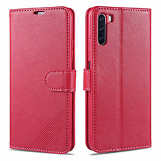 Coque Portefeuille Livre Cuir Etui Clapet L16 pour Huawei Mate 40 Lite 5G Rouge