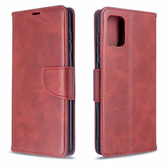 Coque Portefeuille Livre Cuir Etui Clapet L16 pour Samsung Galaxy A71 5G Rouge