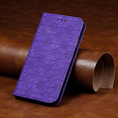 Coque Portefeuille Livre Cuir Etui Clapet L17 pour Huawei Honor 9C Violet