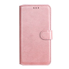 Coque Portefeuille Livre Cuir Etui Clapet L19 pour Samsung Galaxy A41 Or Rose