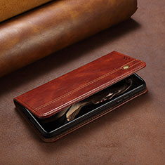 Coque Portefeuille Livre Cuir Etui Clapet L23 pour Apple iPhone 14 Rouge