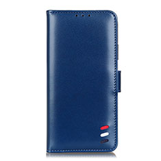 Coque Portefeuille Livre Cuir Etui Clapet L23 pour Samsung Galaxy A51 5G Bleu