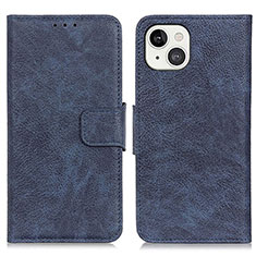 Coque Portefeuille Livre Cuir Etui Clapet L27 pour Apple iPhone 13 Mini Bleu