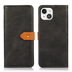Coque Portefeuille Livre Cuir Etui Clapet L29 pour Apple iPhone 14 Noir