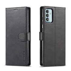 Coque Portefeuille Livre Cuir Etui Clapet LC1 pour Samsung Galaxy M23 5G Noir