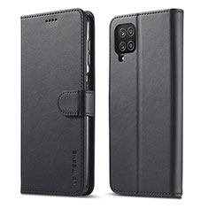 Coque Portefeuille Livre Cuir Etui Clapet LC1 pour Samsung Galaxy M53 5G Noir